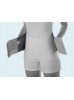 Поясничный бандаж Lumbo Sensa Women - трикотажный бандаж с массажной подушкой (серый). Женская приталенная модель («OttoBock», Германия)